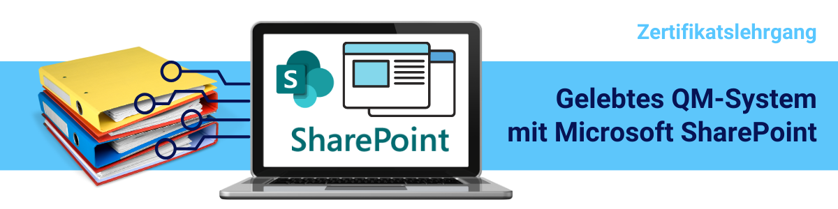 QM-System mit SharePoint umsetzen - Dieses Videotraining zeigt Dir, wie Du mit Bordmitteln und ohne Programmierung ein sinnvolles QM-System mit SharePoint aufbauen kannst.