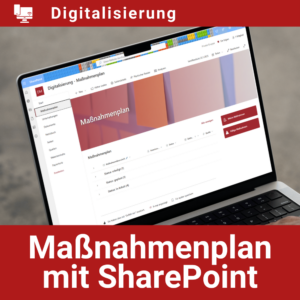 Maßnahmenplan mit SharePoint